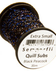Semperfli Quill Subs 1,5 mm Green Peacock